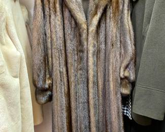 full length  Lunaire fur coat 