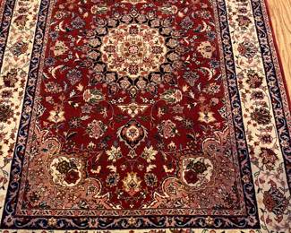 we have two of these gorgeous Oriental wool rugs, 6.3' by 4' ,this is  two of two