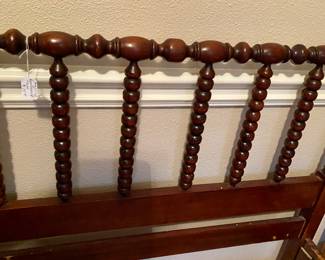 we have two Jenny Lind twin beds, one has mattress set, the other does not, the beds are beautifully crafted