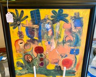 Cuban born Fuster , original piece 