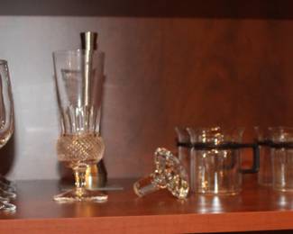 Glassware, Stemware, Glass Coffee Cups