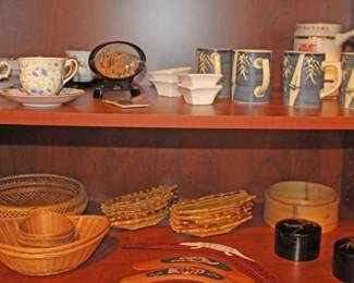 Tea Cups, Diorama, Coaster, Decorator Items, Baskets