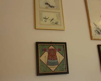 Emperor Dress Information and Calligraphy