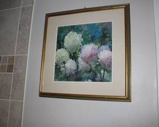 Asian Stamped Floral