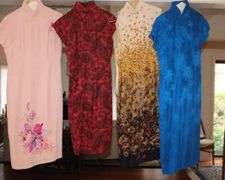 Cheongsam Chinese Vintage Dresses