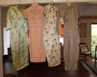 Cheongsam Chinese Vintage Dresses