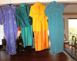 Cheongsam Chinese Vintage Dresses