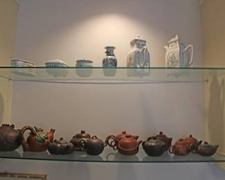 Collection of Yixing Gongfu Shuping Clay Tea Pots
