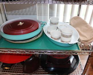 Bakeware, Serving Trays, Royal Dalton Pudding Bowls, Wok