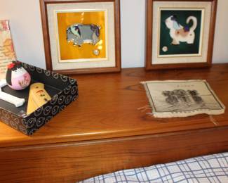 Chinese Tiles Year of Dog, Pig