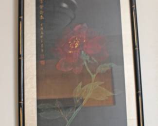 Floral Art and calligraphy