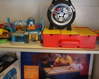 Matchbox Case with Cars, Games, Toys