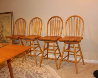 Wood Bar Stools