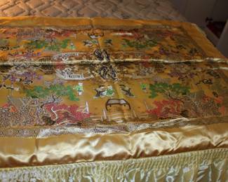 Embroidered Bedspread