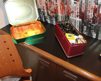 Calligraphy pens and ink