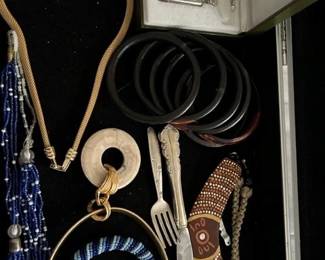 Jewelry Bracelets, Beads, Necklaces, Christofle Paris, Rings, Jade Mother of Pearl, Turquoise