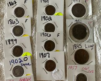 This is just a few. Hundreds more. Morgans, Peace, Proof Sets, Uncirculated. 