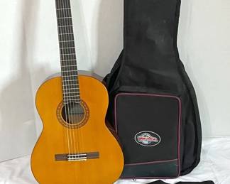 Yamaha Acoustic Guitar W Case, Accessories, Kids Instruction Books