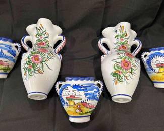 Made In Spain Wall Planters, Handpainted