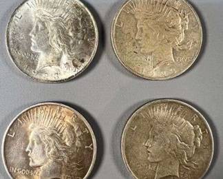 Silver Peace Dollars 