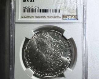 1808 Morgan Silver Dollar NGC Graded 