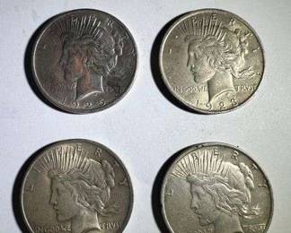 Peace Dollars 90% Silver