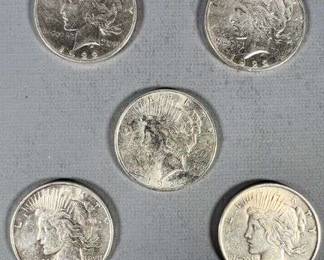Peace Dollars 