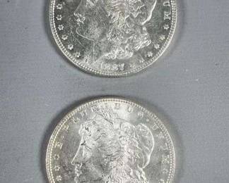 Morgan Silver Dollars 