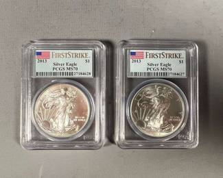 Silver Eagles PCGS Graded