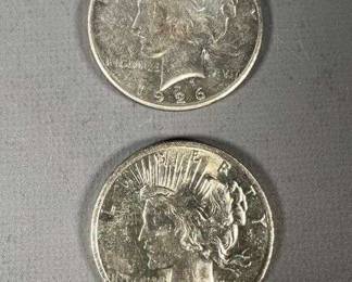 Peace Dollars 90% Silver 