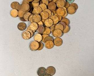 Wheat And Indian Head Pennies 