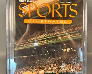 Sports Illustrated CGC Graded V#1 #1 With Subscription Insert