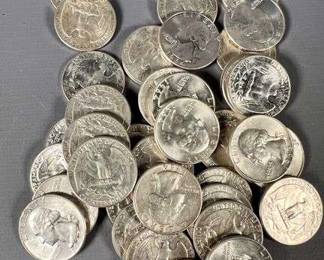 Washington 90% Silver Quarters