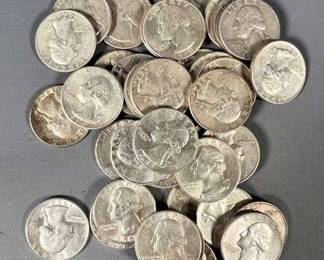 Washington 90% Silver Quarters