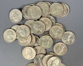 Washington 90% Silver Quarters