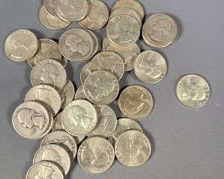 Washington 90% Silver Quarters