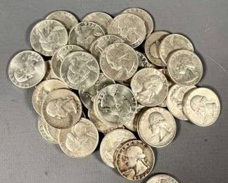 Washington 90% Silver Quarters