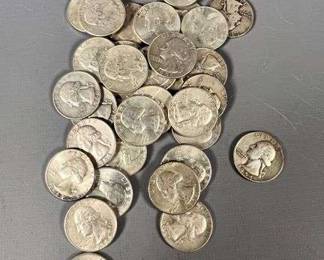 Washington 90% Silver Quarters