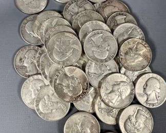 Washington 90% Silver Quarters