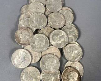 Washington 90% Silver Quarters