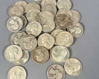 Washington 90% Silver Quarters