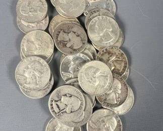 Washington 90% Silver Quarters