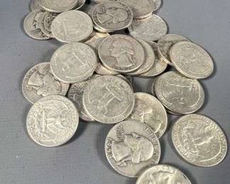 Washington 90% Silver Quarters