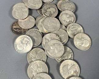 Washington 90% Silver Quarters