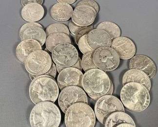 Washington 90% Silver Quarters