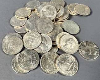Washington 90% Silver Quarters