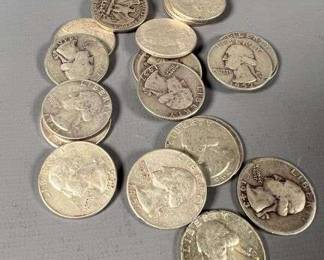 Washington 90% Silver Quarters