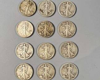 Walking Liberty Half Dollars 