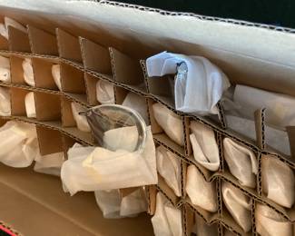 Crystals for Chromed Chandelier