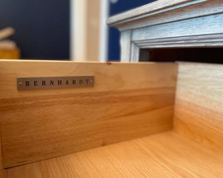 Inside of Bernhardt chests